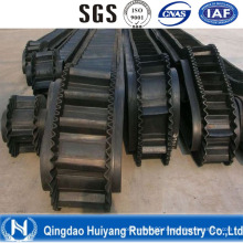 Ep100~Ep400 Sidewall Corrugated Rubber Conveyor Belt